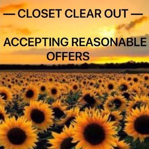 Closet Clear Out!